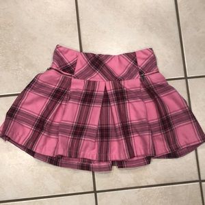 Justice Brand pink school girl skirt